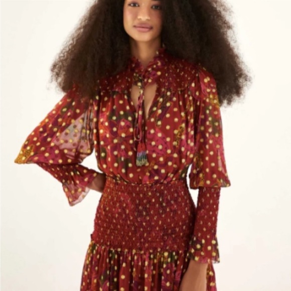 FARM Rio Dresses & Skirts - NWT Farm Rio Banana Flowers Mini Dress